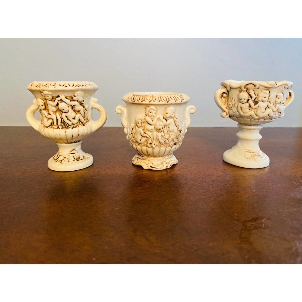 Vintage Napcoware small urn vase planters C-8417 Japan